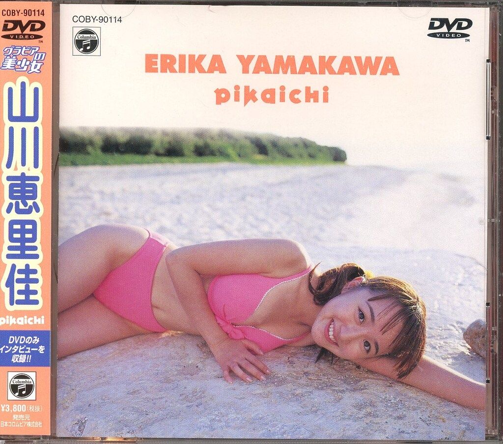 グラビアの美少女 山川恵里佳 pikaichi CRISPY DVD 2枚セット 日本コロムビア DVD 山川恵里佳 グラビアの美少女 pikaichi - メルカリ