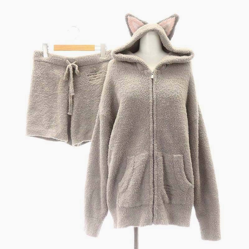 どうぶつの森 ジェラートピケ パーカー&ショートパンツ セットアップ