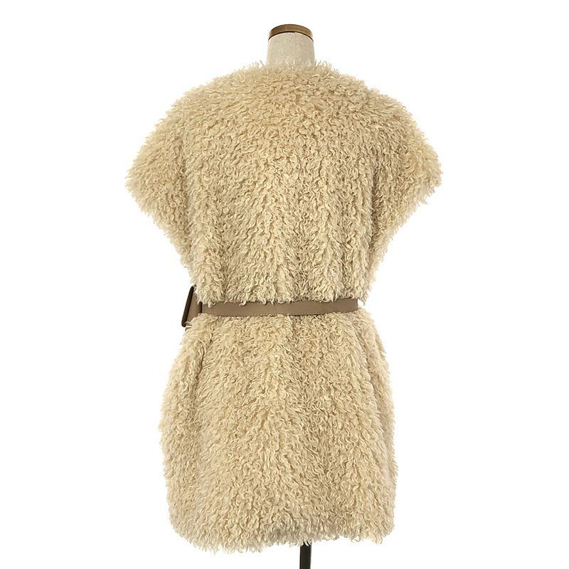 Think Fur エコファー　ロングベスト THINK FUR / シンクファー | Curly Fur Long Vest / エコファー