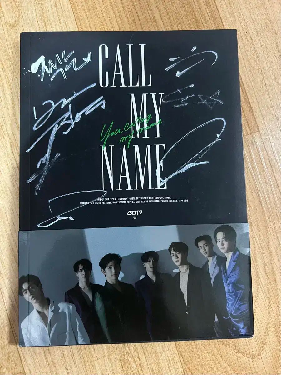 GOT7(ガットセブン) GOT7 サイン入り サイン アルバム ガット