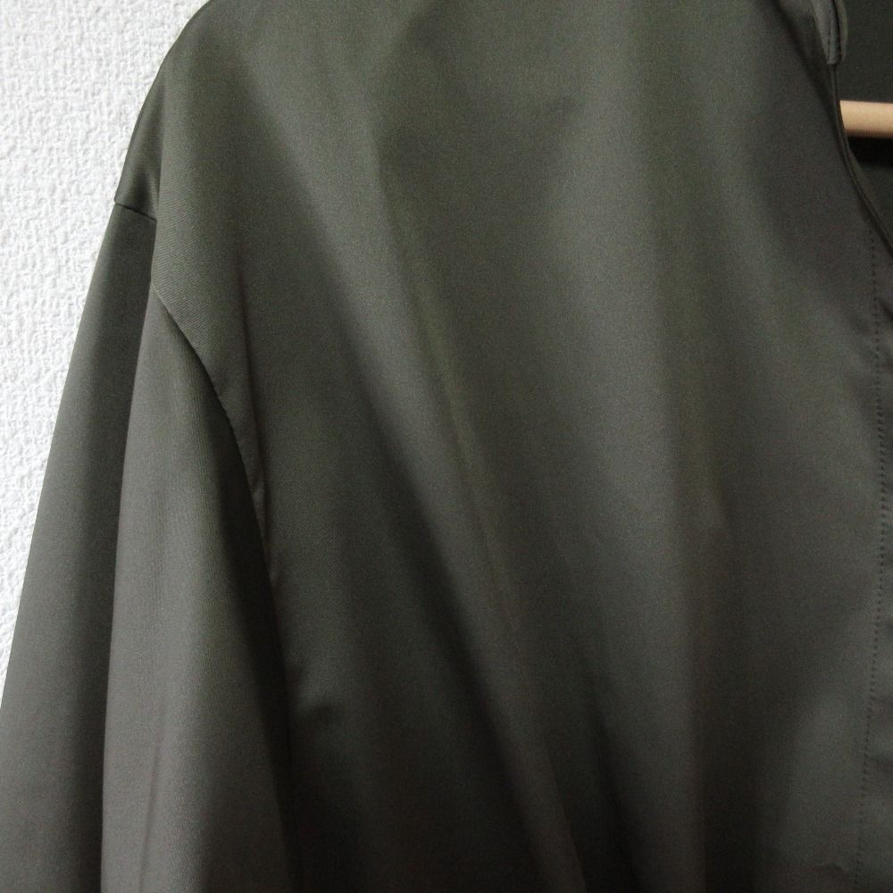 美品 SOEJU ソージュ リモンタコートワンピース S-00-OP-018 S カーキ