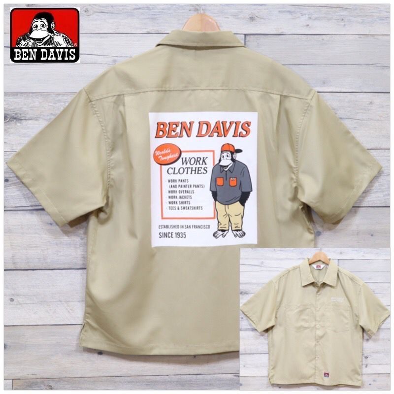 ben davis オーバーシャツ