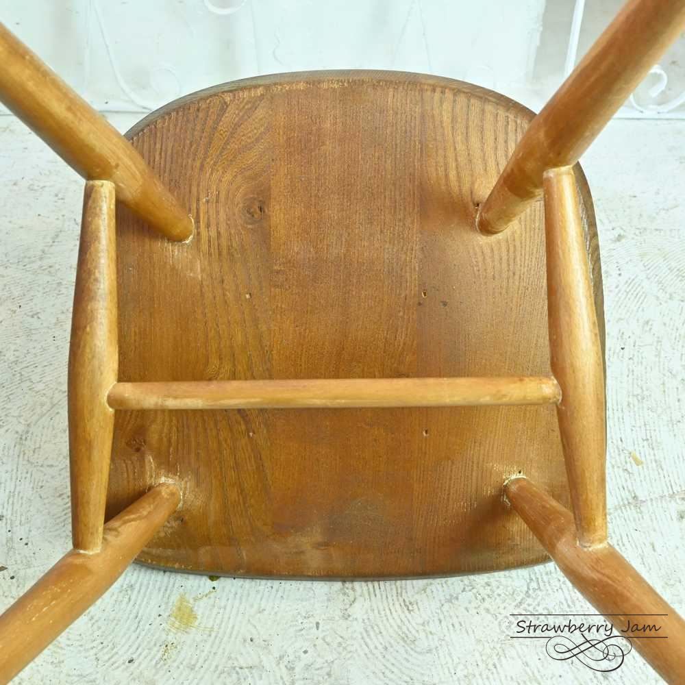 L3705-243-2 英国ヴィンテージ ERCOL フープバックチェア 4本 L3705-243-1 英国ヴィンテージ ERCOL フープバックチェア 北欧