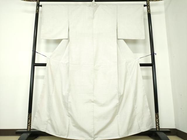 平和屋着物●本場大島紬　白大島　アンサンブル　道行コートセット　総絣　正絹　逸品　DAAY1003ps 平和屋着物○本場大島紬 白大島 アンサンブル 道行コートセット 総絣