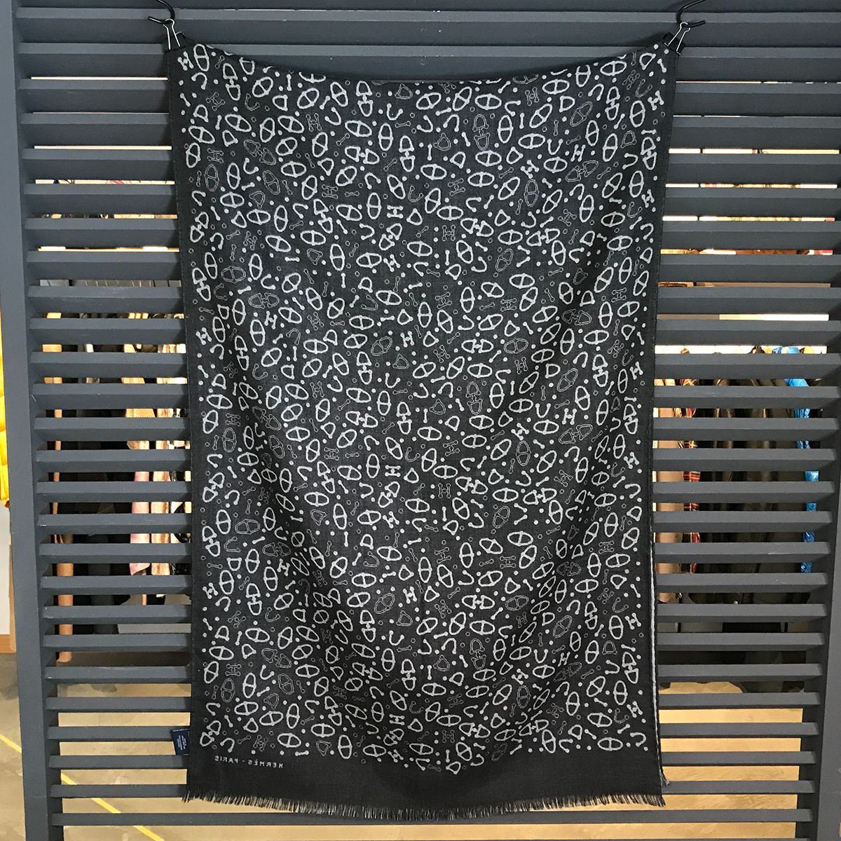 超美品】エルメス ストール エシャルプ POINT A POINT ストール