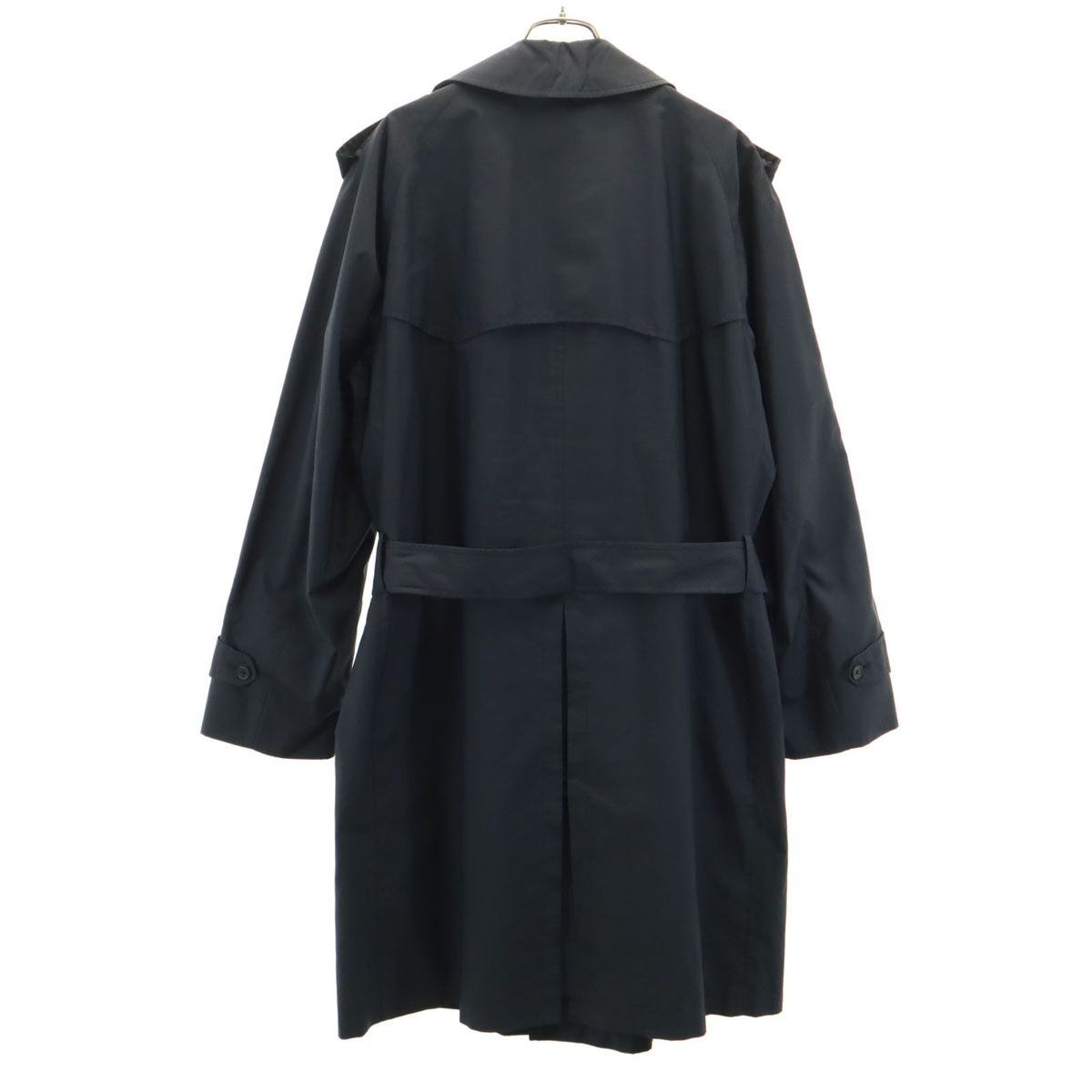 BARNEYS NEWYORK バニーズニューヨーク 日本製 トレンチコート 50 黒