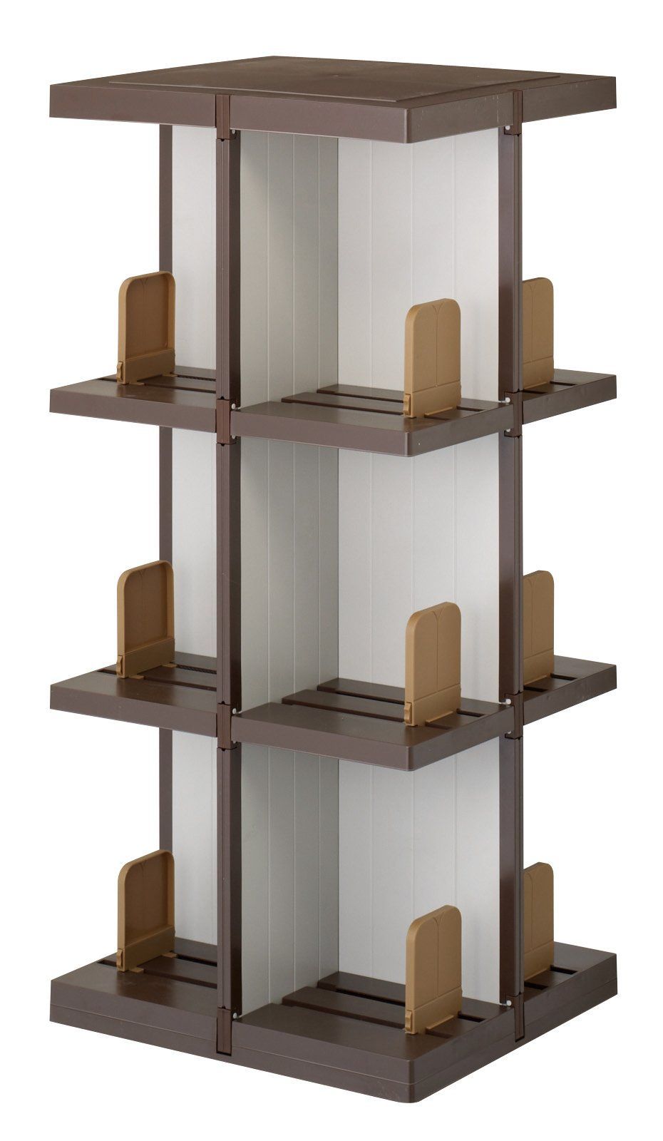 在庫処分 ブラウン デビック DEVIC 3段 I-485 回転式ラック ISETO