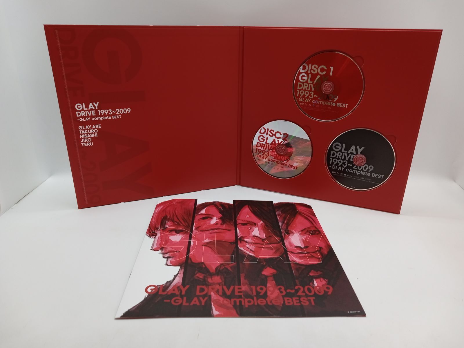 GLAY DRIVE 1993～2009＆2010～2026 GLAY complete BEST CD+Blu