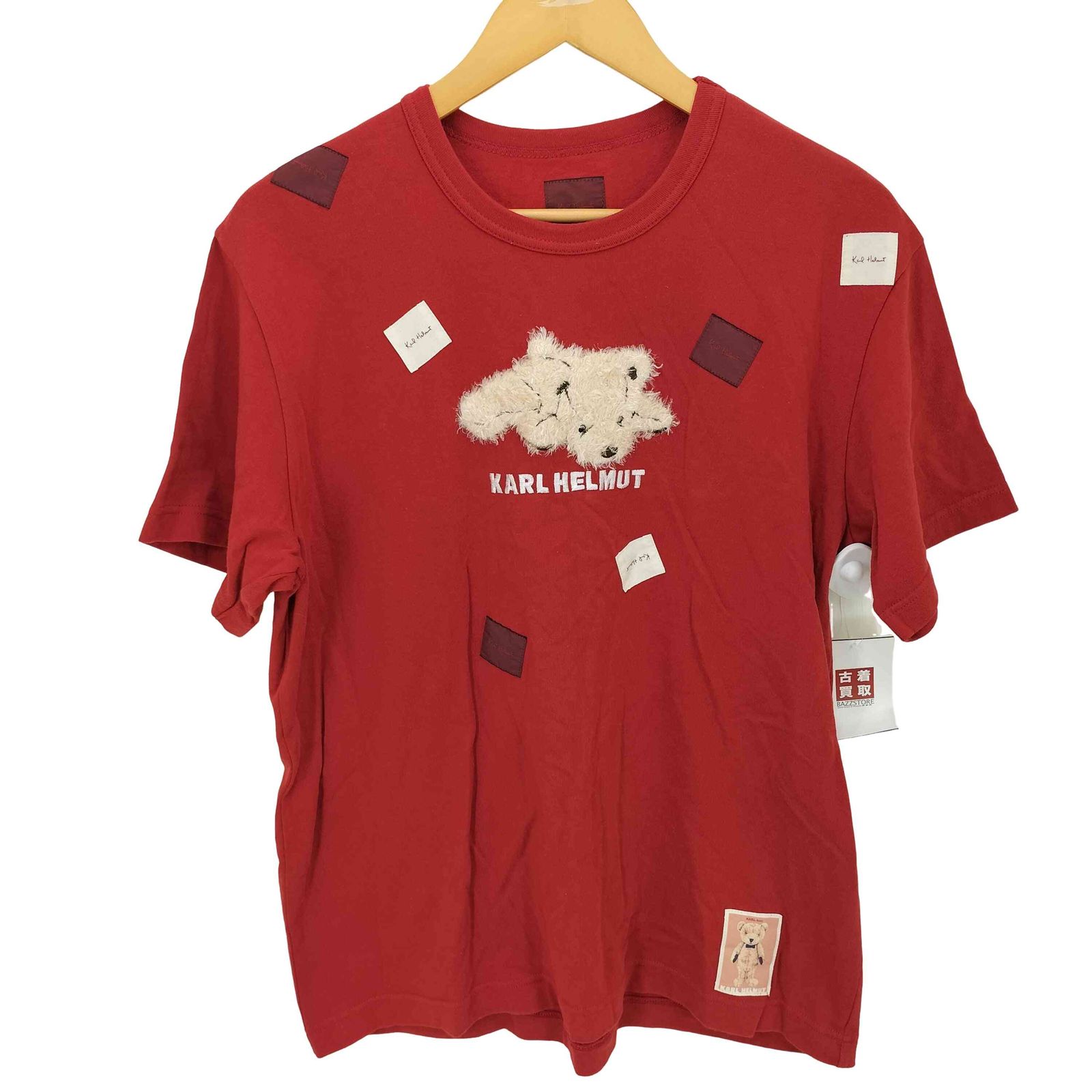 カールヘルム Karl Helmut くまアップリケTシャツ レディース JPN：L  