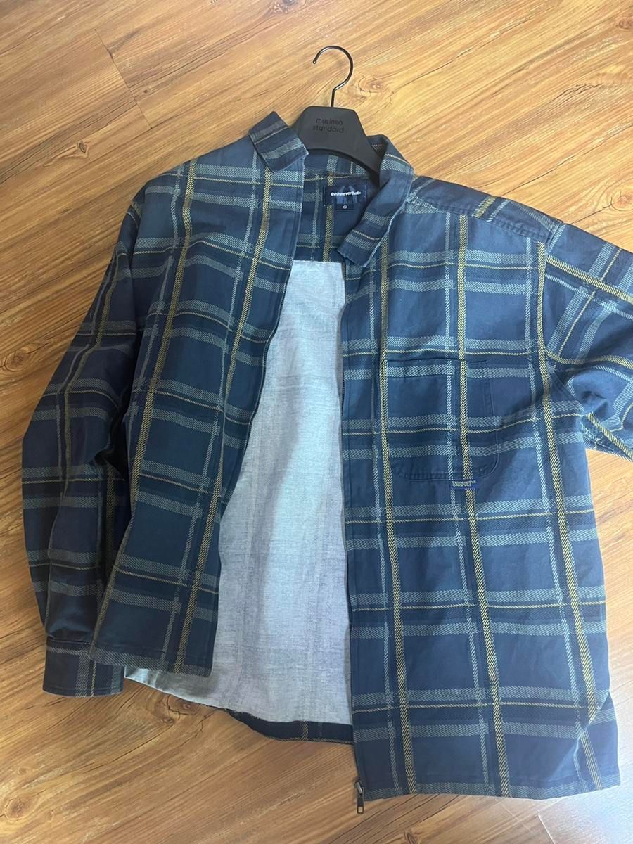【雷市場（ポンジャン）商品韓国直送】thisisneverthat(ディスイズネバーザット) チェック シャツ ジャケット