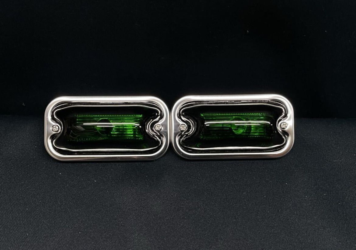 S-80DXST 20個 緑 板橋用品製作所 角マーカー グリーン 電球式 24V6W