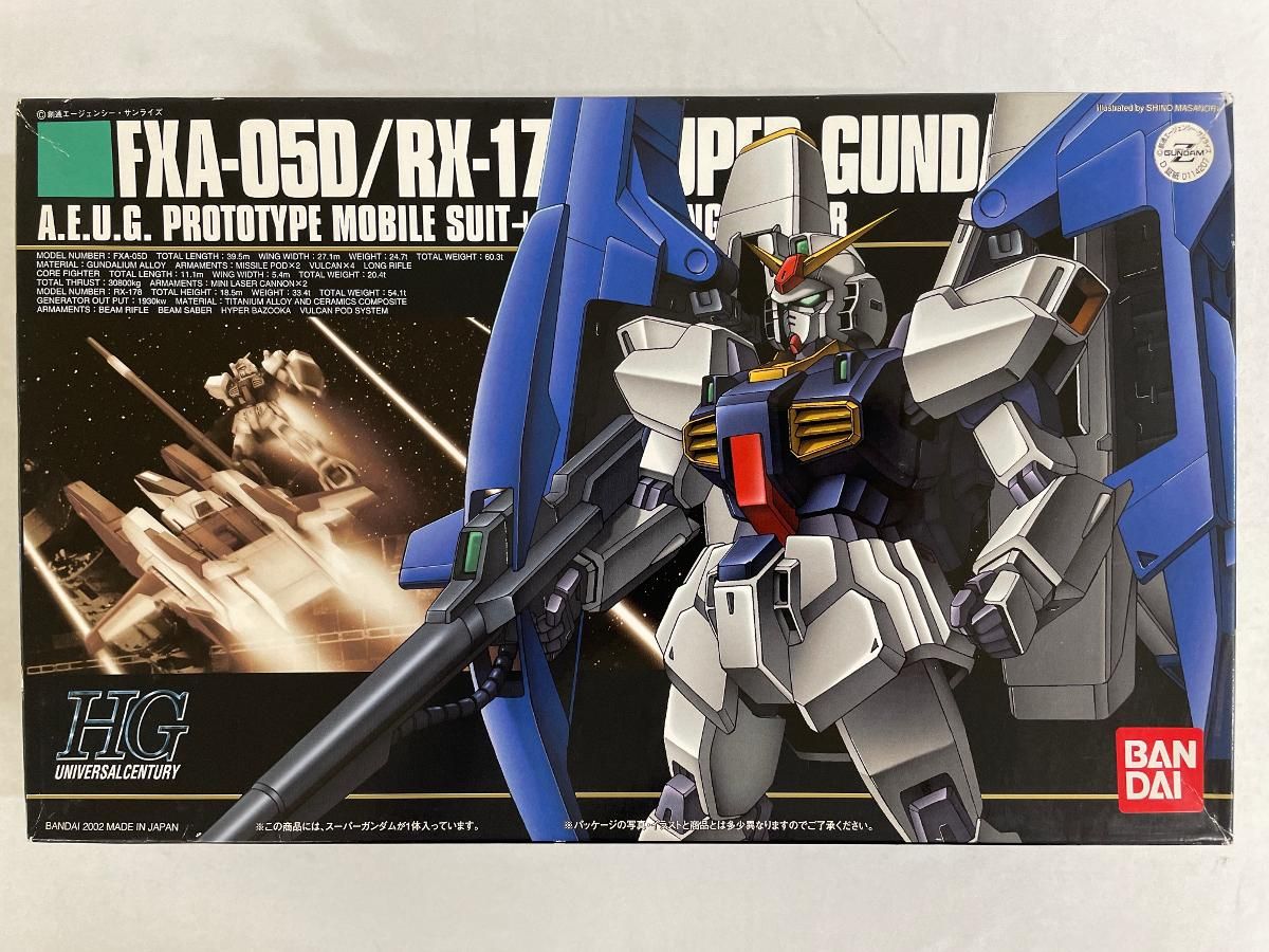 スーパーガンダム　FXA-05D+RX-178 Amazon.com: Bandai Hobby HGUC 1/144#35 FXA-05D/RX-178 Super