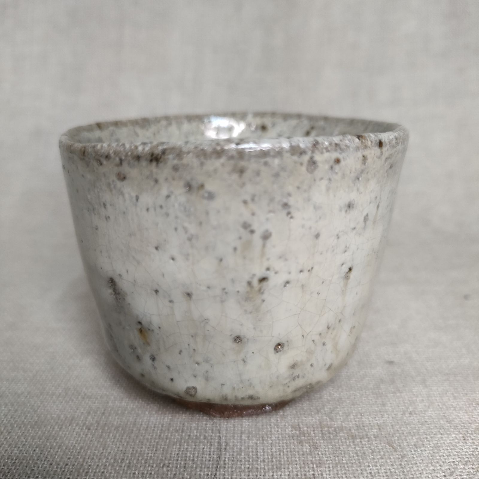 斑唐津茶碗｜作家名：矢野 直人｜文錦堂 | 文錦堂 斑茶碗 創作茶碗 線