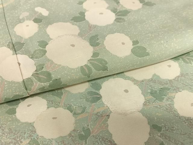 平和屋着物○石川県指定無形文化財 牛首紬 白山工房 手織り 訪問着