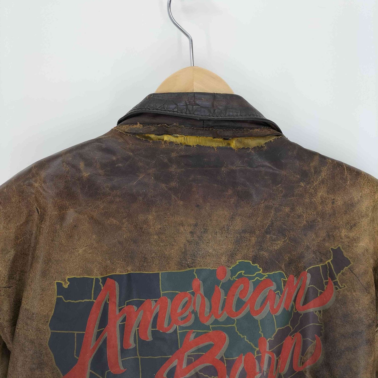 アディダス adidas 80S American Born 裏地 地図 総柄