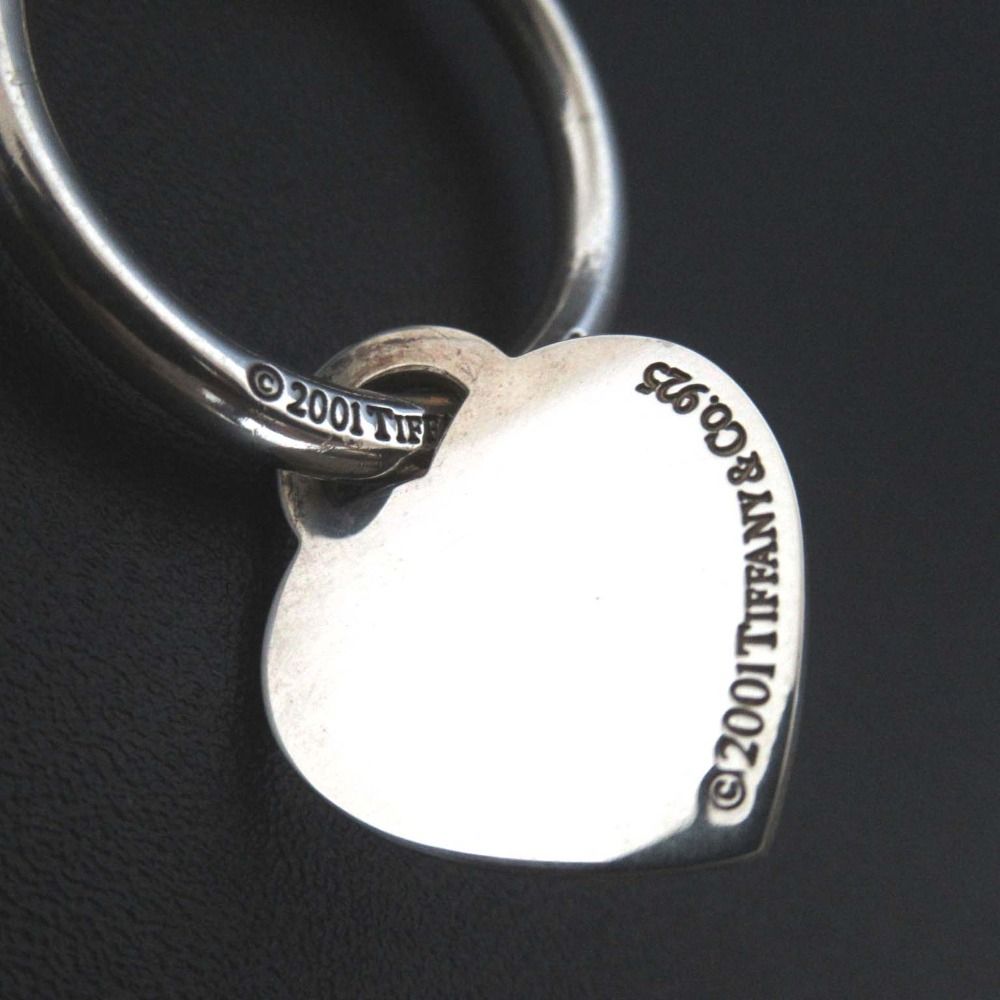 美品✨ティファニー キーホルダーリングリターントゥハートタグスプラッシュブルー 美品✨ティファニー キーホルダーリングリターントゥハートタグ