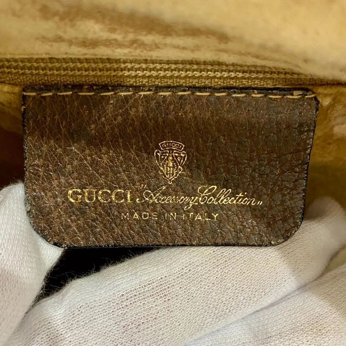 オールドグッチ グッチプラス GGスプリーム ロゴ金具 ボストンバッグ ブラウン オールドグッチ グッチプラス GGスプリーム ロゴ金具 ボストン