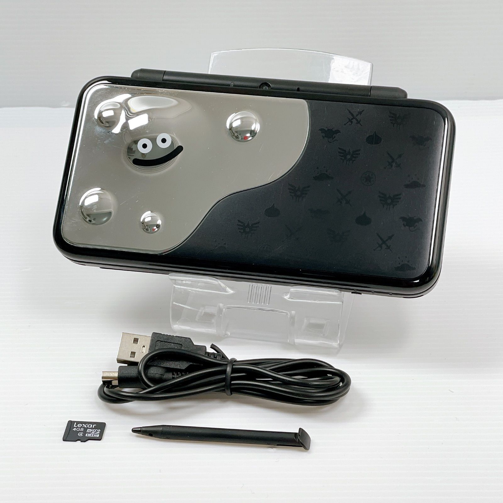 New ニンテンドー 2DS LL はぐれメタルエディション 内臓ソフト多数 ドラクエ3 ポケモン 遊べるセット 動作 済み ds 2dsll 3DS 任天堂