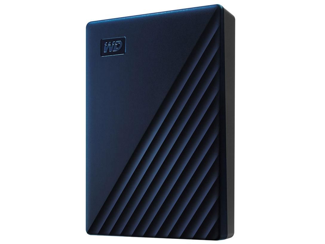【新品・2営業日で発送】WESTERN DIGITAL WDBA2F0050BBL-JESE My Passport for Mac 5TB ブルー(WDBA2F0050BBL-JESE)