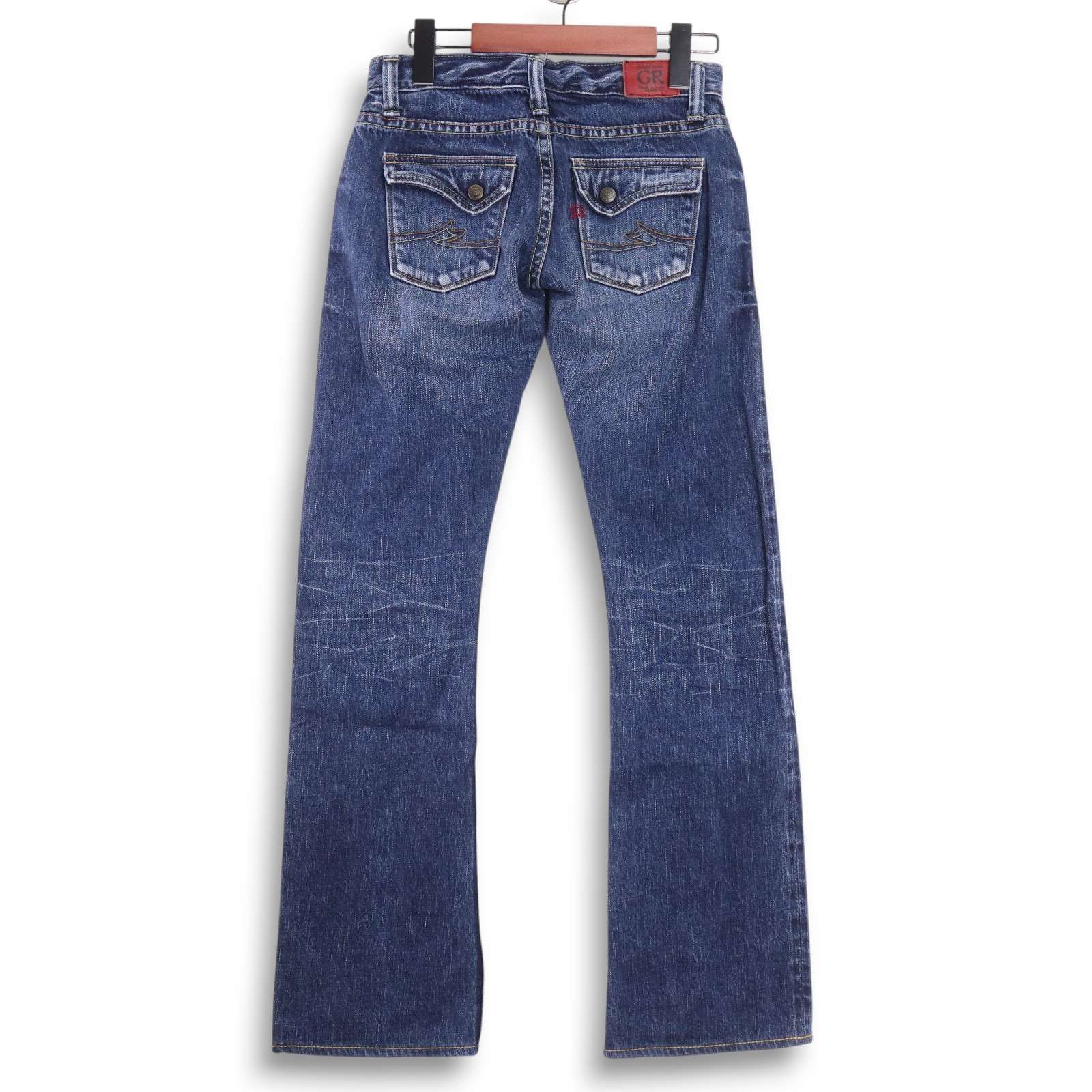 R.J.B フラットヘッド GB 赤耳 セルビッチ♪ USED加工 ブーツカット