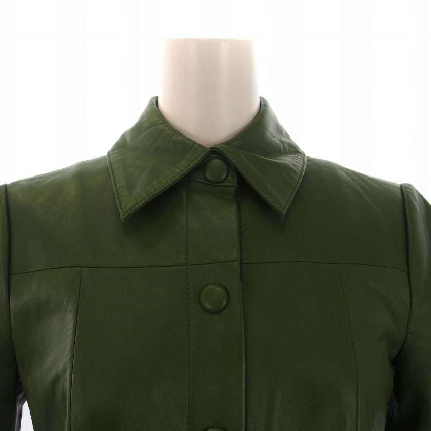 ケイトスペード　ワンピース　グリーン ケイトスペード KATE SPADE コレクションライン 20SS シープ