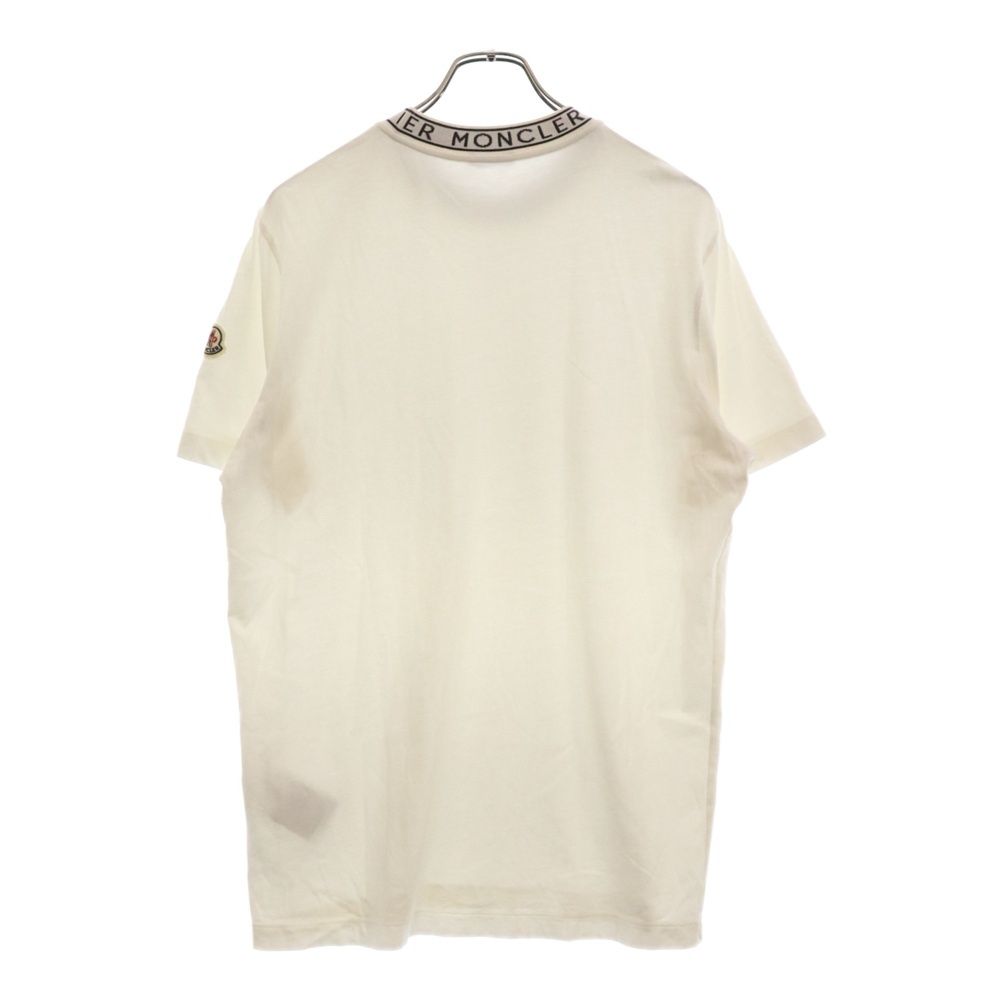MONCLER (モンクレール) SS TSHIRT ネックロゴ クルーネック半袖