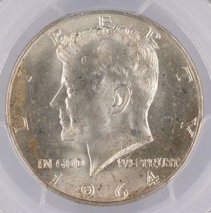1964年 ケネディ ハーフダラー（Kennedy Half Dollar）銀貨 - メルカリ