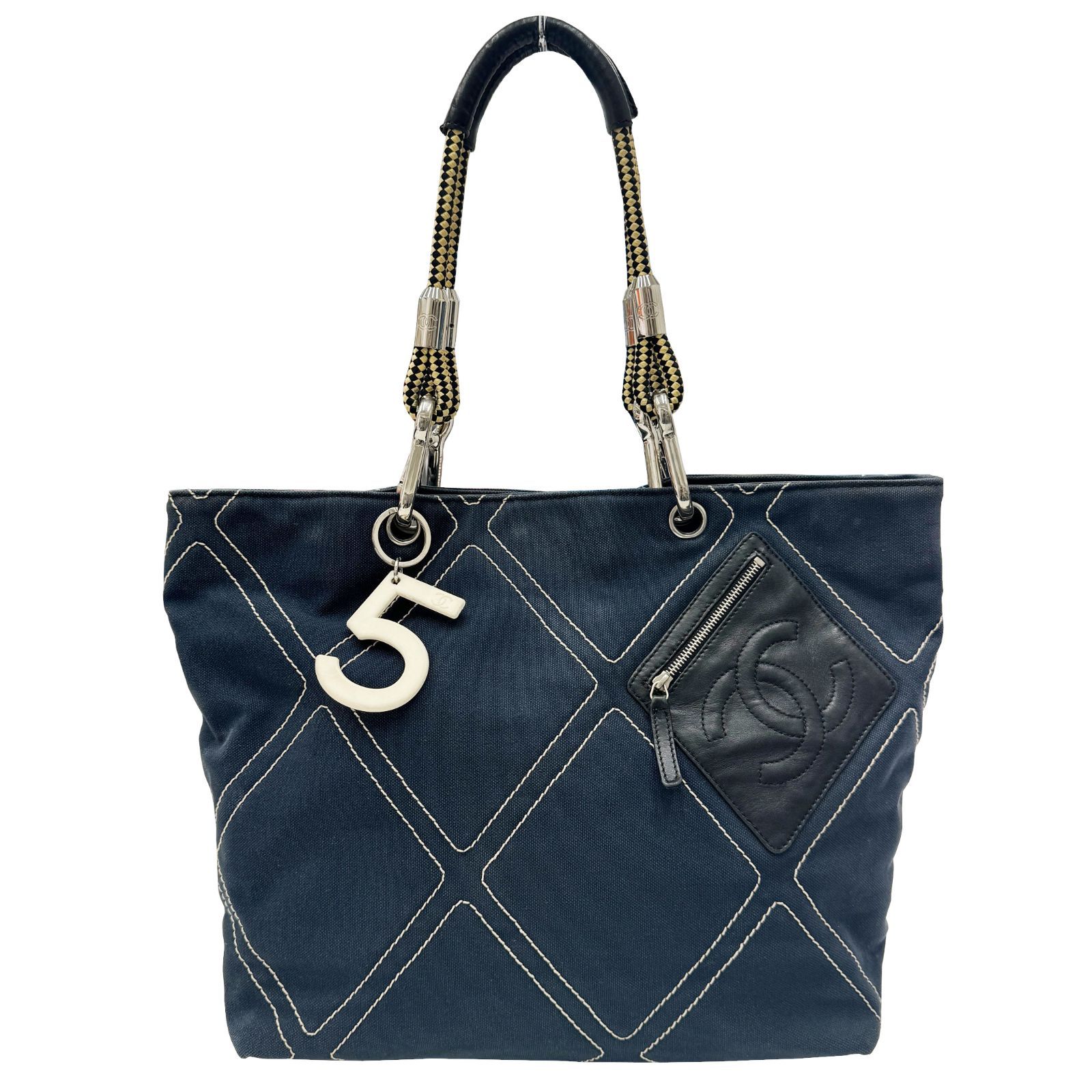 CHANEL シャネル No.5 ナンバー5 ココマーク トートバッグ 