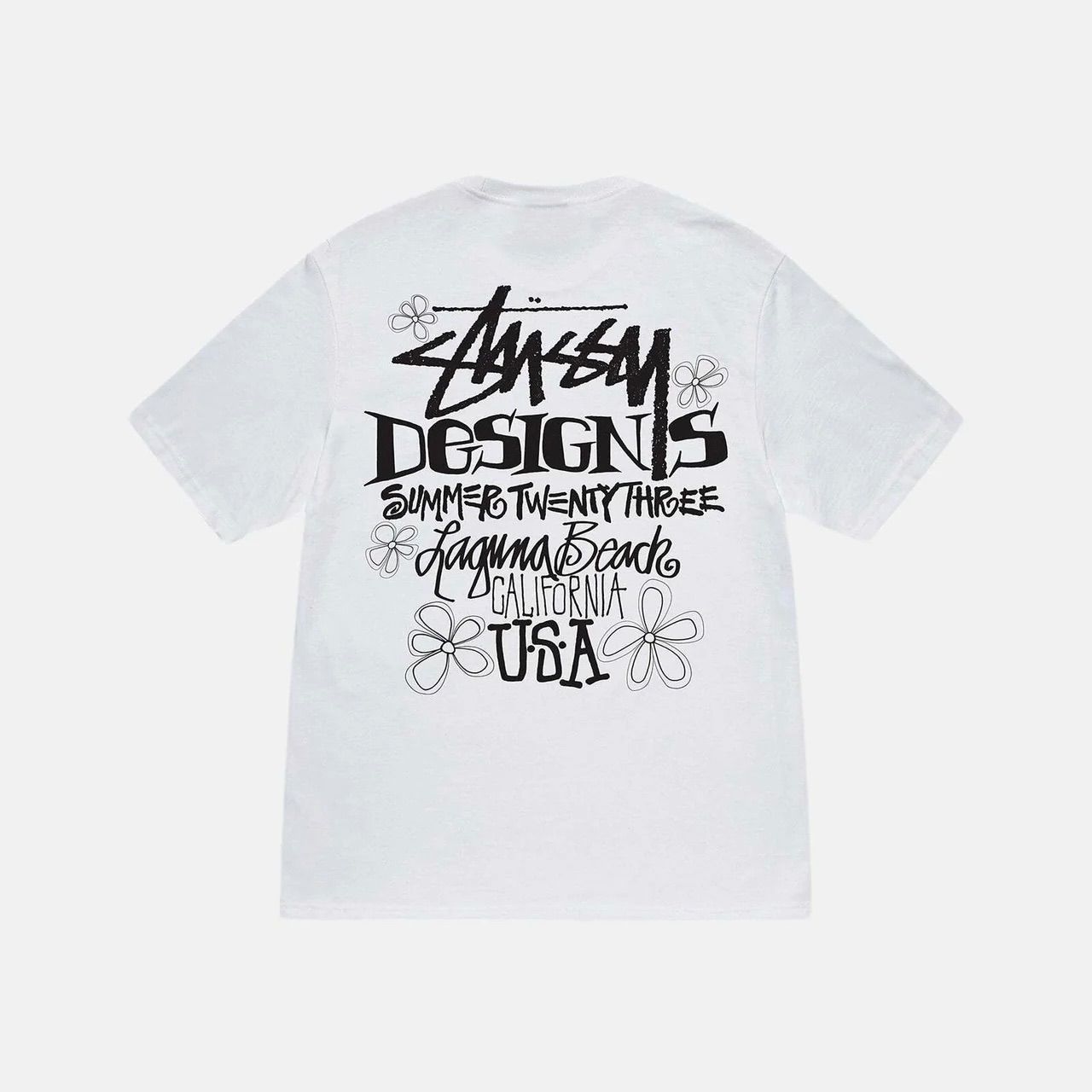 完売品 stussy SUMMER LB TEE ブラック M 黒 サマー Tシャツ ホワイト