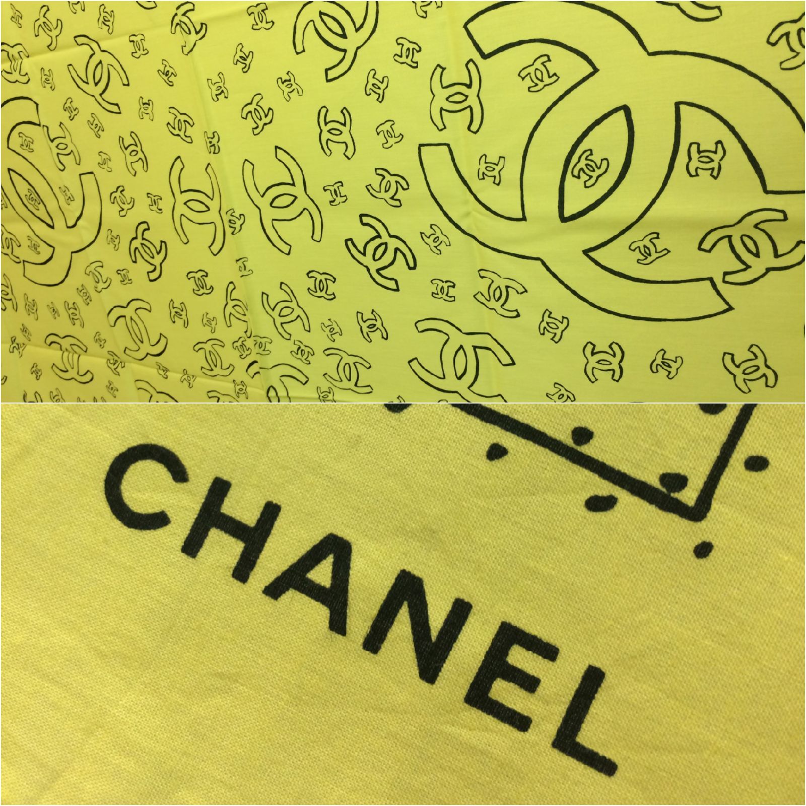 CHANEL 大判 コットンスカーフ(パレオ) ロゴプリント 楽天市場】CHANEL シャネル ストール 大判コットンストール