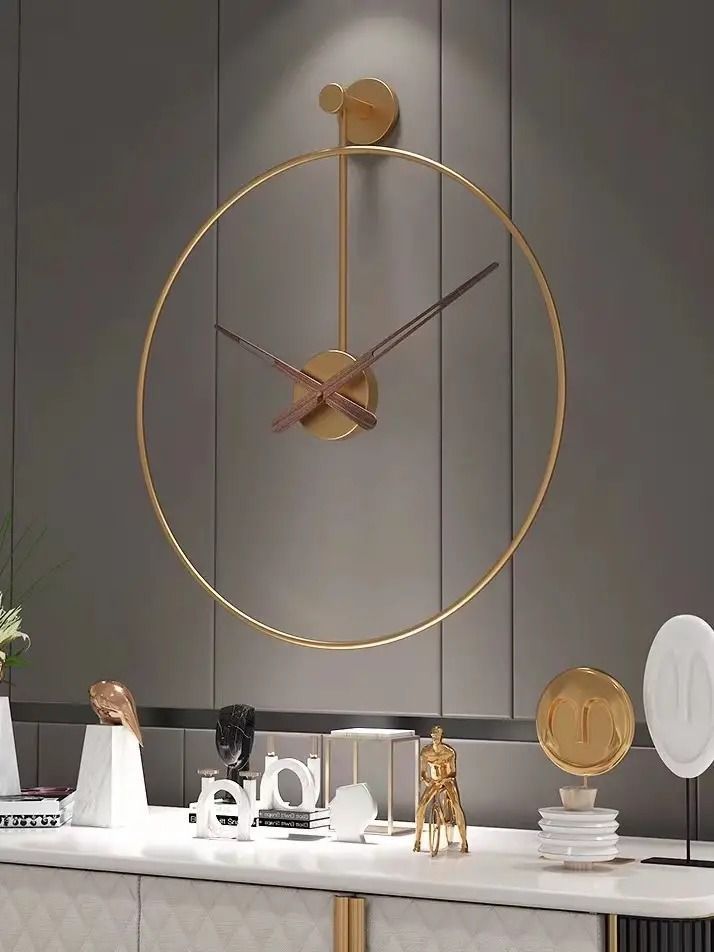 ✨ 大きめ壁掛け時計モダン おしゃれ 静音 インテリアデザイン時計 新居祝い✨ ✨ 大きめ壁掛け時計モダン おしゃれ 静音 インテリアデザイン時計