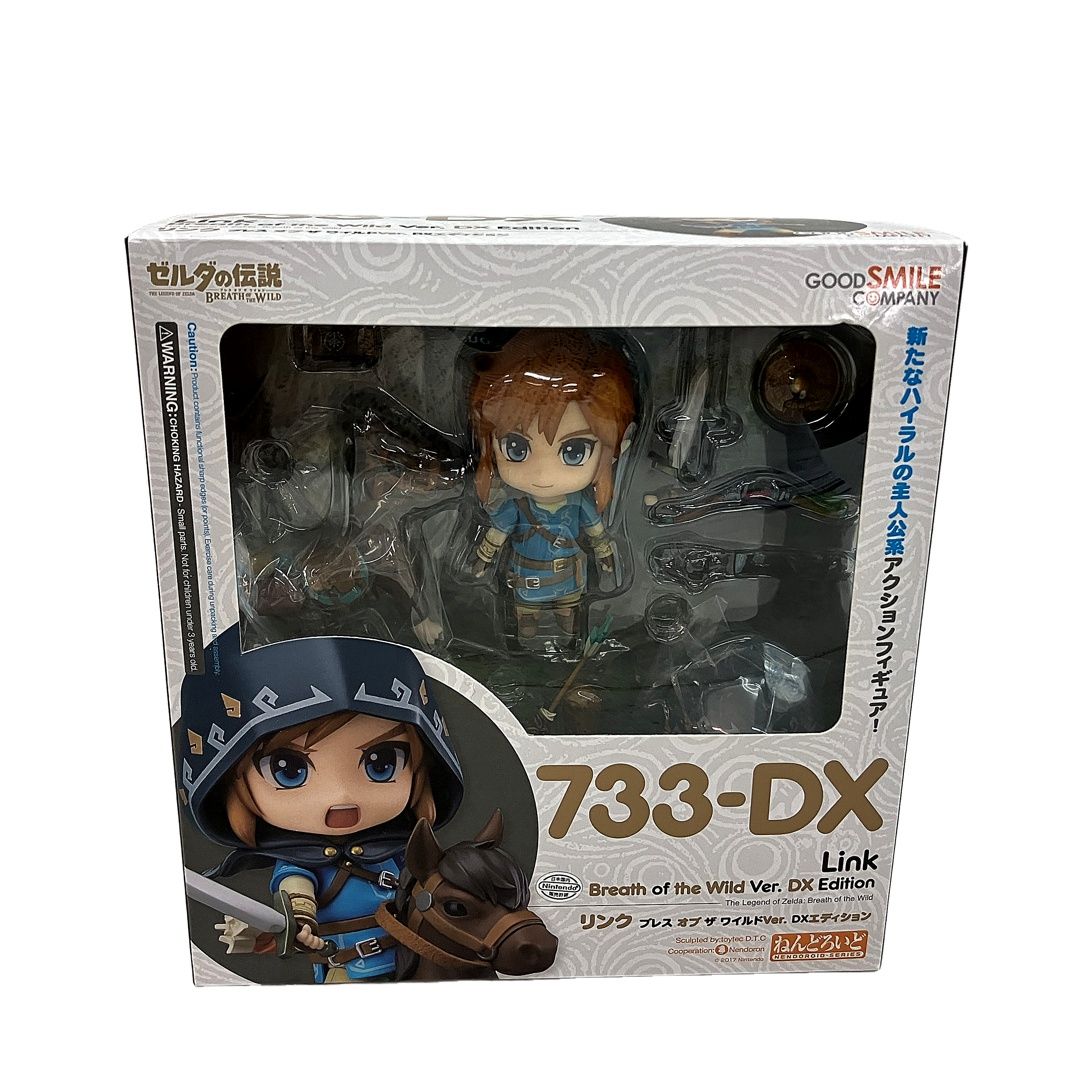 グッドスマイルカンパニー ねんどろいど 733-DX リンク ゼルダの伝説 ブレス オブ ザ ワイルドVer. DXエディション フィギュア C10345617