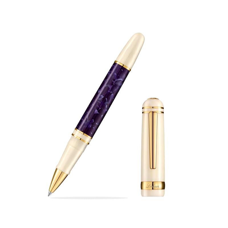 インターアクト ローラーボールペン ラバンローラーボール 0.6mm ウィステリア TR-325-WT 1