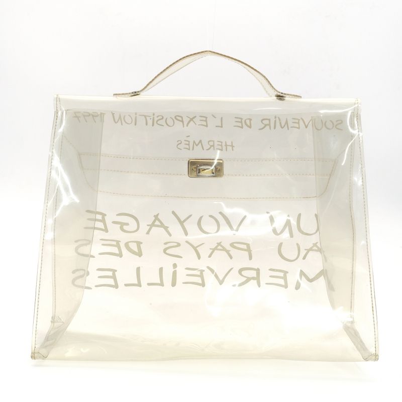 エルメス HERMES ビニールケリー ケリーバッグ ハンドバッグ