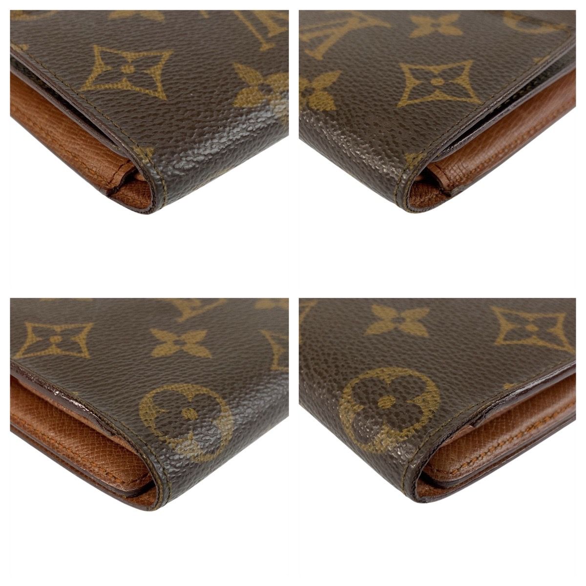 LOUIS VUITTON ルイヴィトン モノグラム ポルトトレゾール  