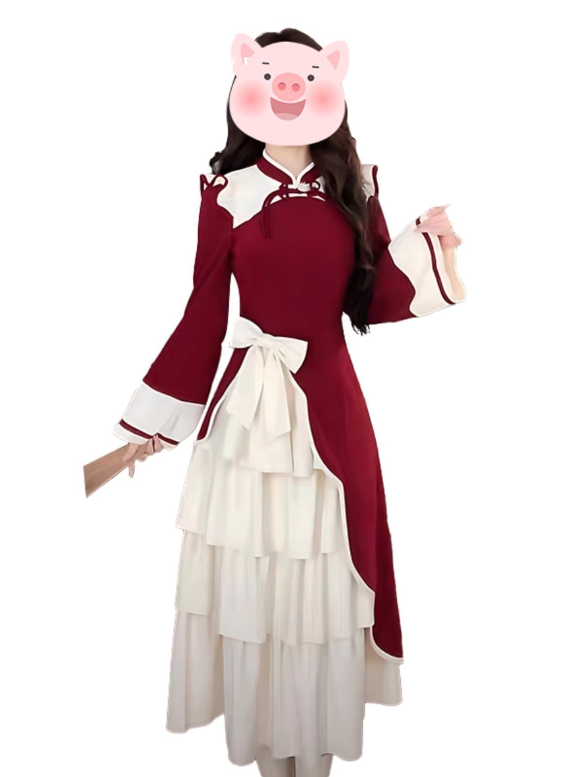 蝶結び付き