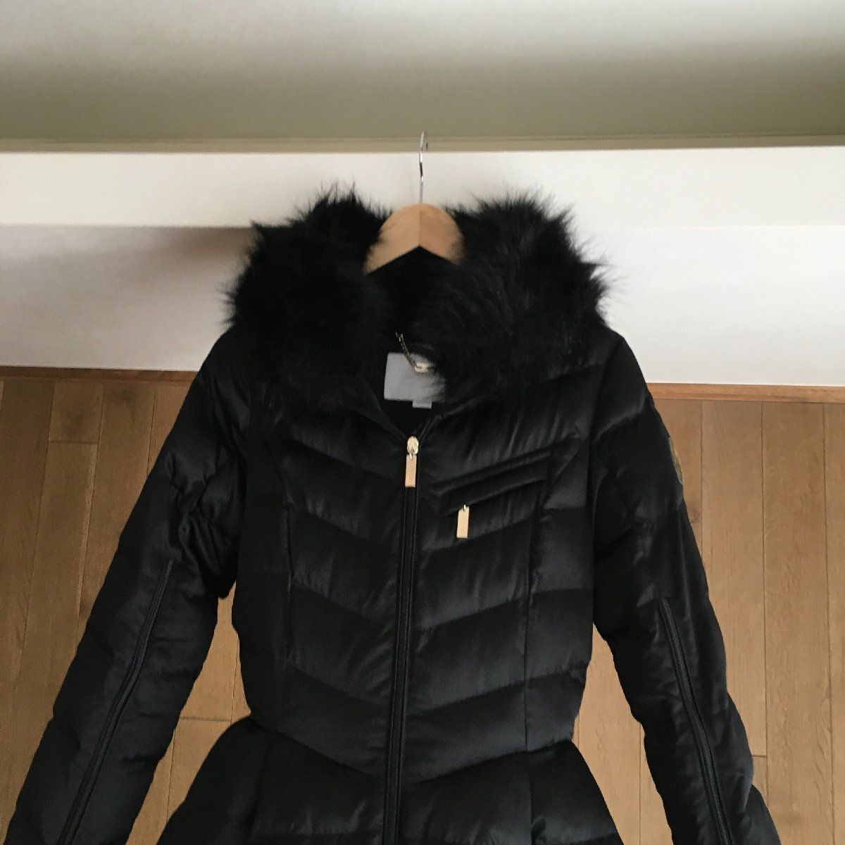 極美品 エリザベッタ フランキ ELISABETTA FRANCHI ファー ドレス 