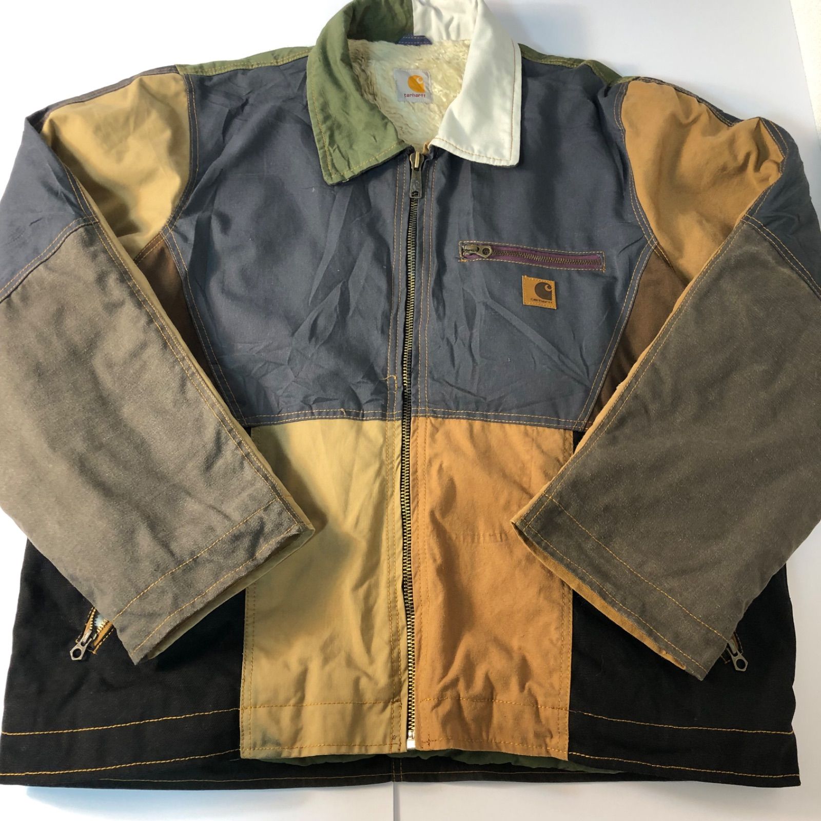 Carhartt リメイクダックジャケット カーハート ワークジャケット デトロイトジャケット - メルカリ