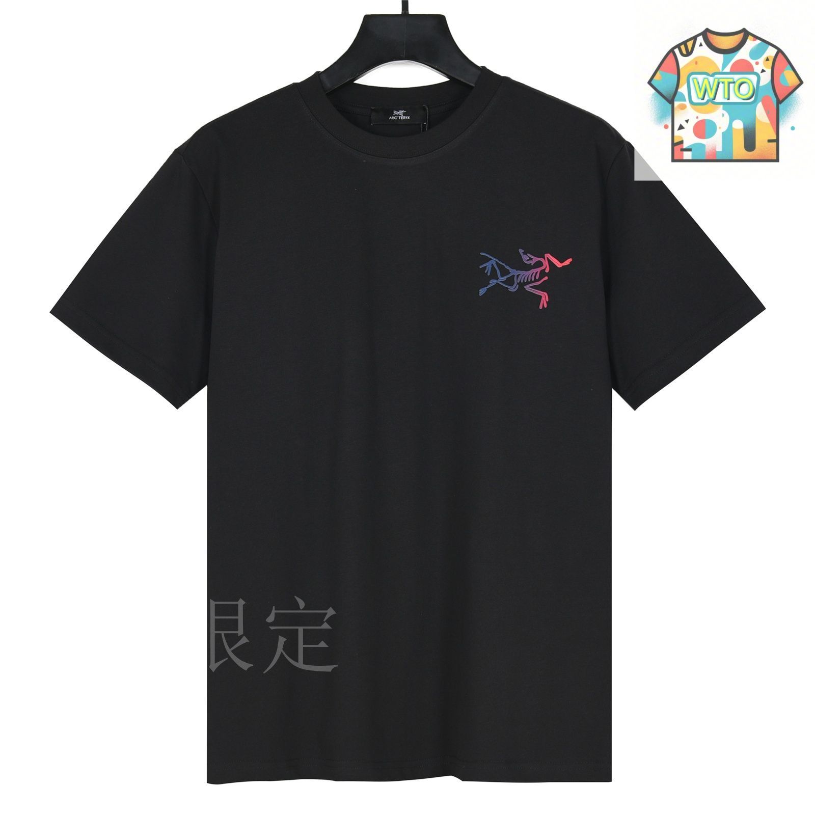 今日WTO】ARCTERYX 2025 カラーグラデーション鳥ロゴ T シャツ