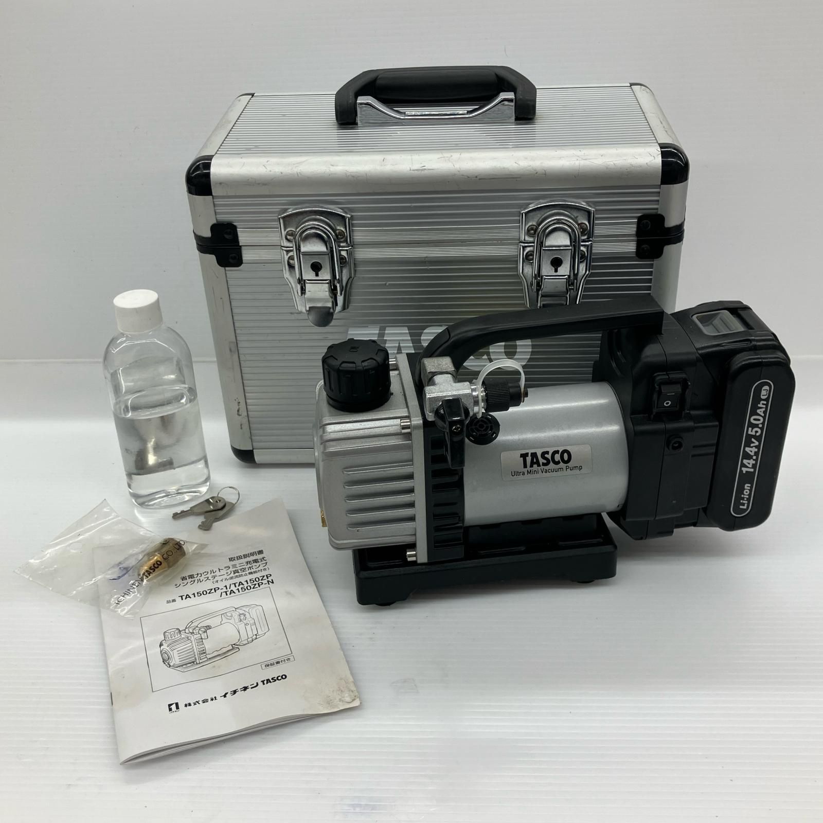 ДДイチネンTASCO 真空ポンプ 14.4v TA150ZP-1 目立った傷や汚れなし
