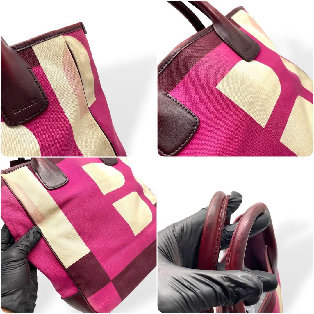 良品 BALLY トートバッグ ハンドバッグ バリー レザー