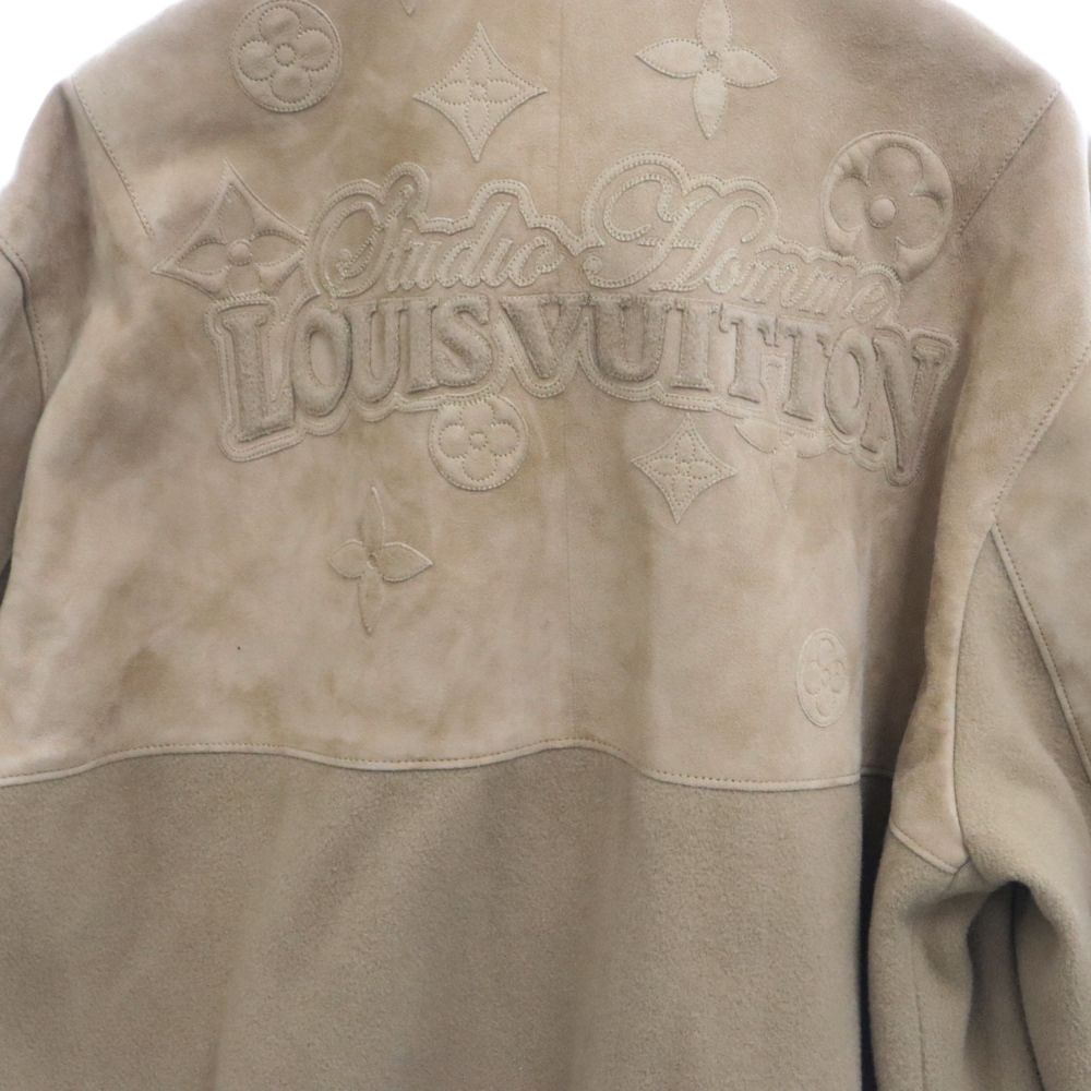 LOUIS VUITTON (ルイヴィトン) 23SS LVミュージックラインタキシードブルゾン ジャケット ベージュ RM2319 T25 HOL05E