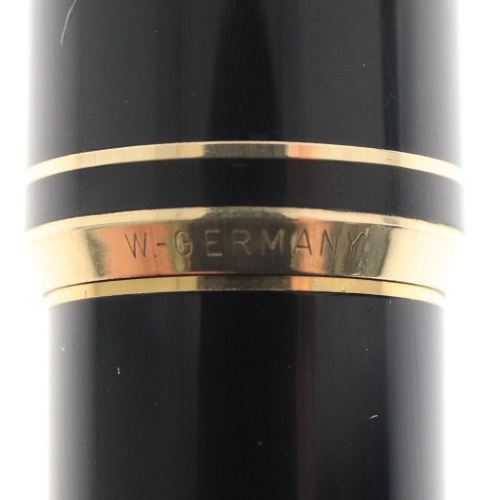 モンブラン 万年筆 W-GERMANY ペン先14K刻印 585刻印 ビンテージ 文房具 筆記用具 ペン ブラック SKLAD-KIRPICHA_RU
