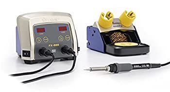 白光 HAKKO 2ポートデジタル温度制御はんだこて ステーションタイプ 2 接地型プラグ FX889-81