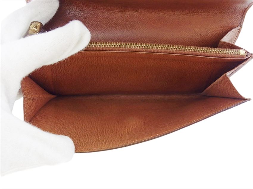 ルイ・ヴィトン LOUIS VUITTON 長財布 モノグラム 旧ポシェット