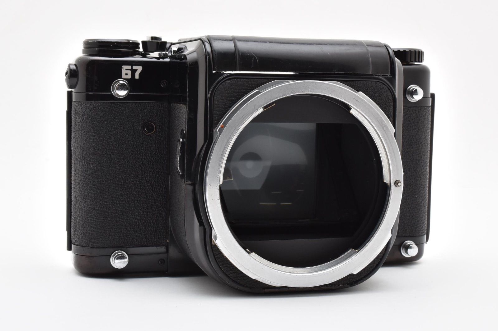 ◆ 完動 ペンタックス Pentax 後期 67 6x7 ミラーアップ ボディ ボデー 中判 フィルムカメラ 動作 済 バケペン 2541 ◆