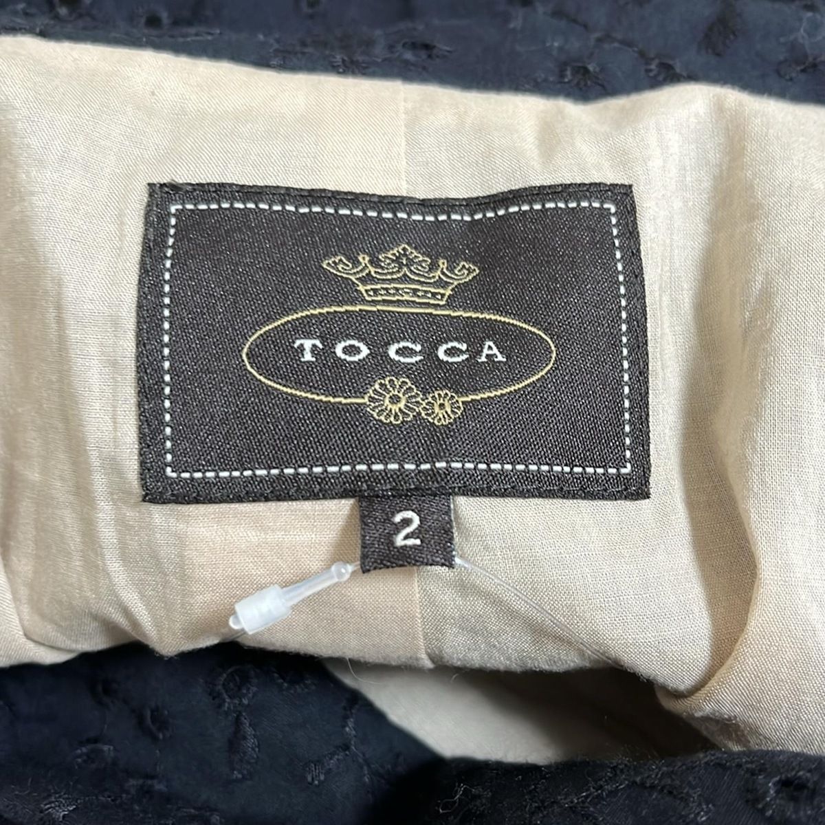 TOCCA(トッカ) ワンピース サイズ2 S レディース - ダークネイビー V