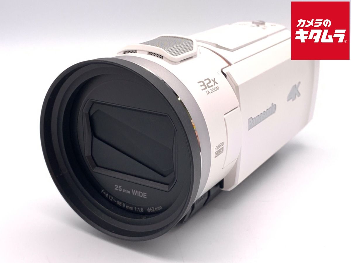 パナソニック デジタル4Kビデオカメラ HC-VX3-W パールホワイト