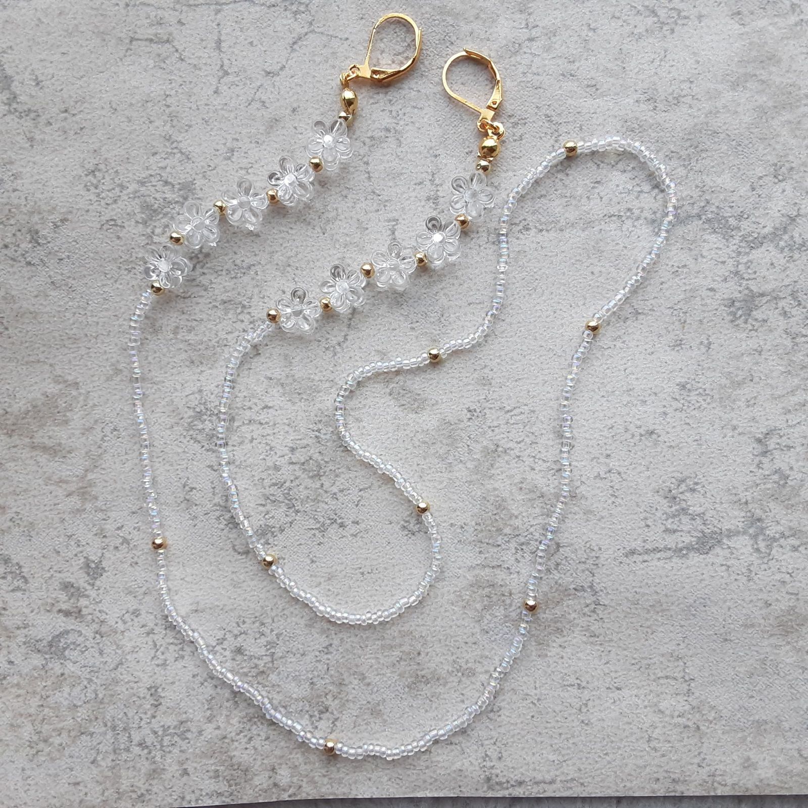 マスクストラップ♡マスクチェーン♡ビーズ♡ハンドメイド♡韓国