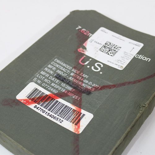 STRIKE FACE 防弾プレート 2枚セット 防弾鋼、NIJ III、5MM、2.6